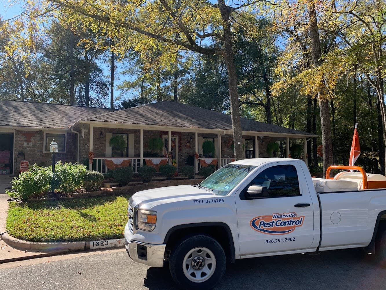 Google street view image of Huntsville Pest Control